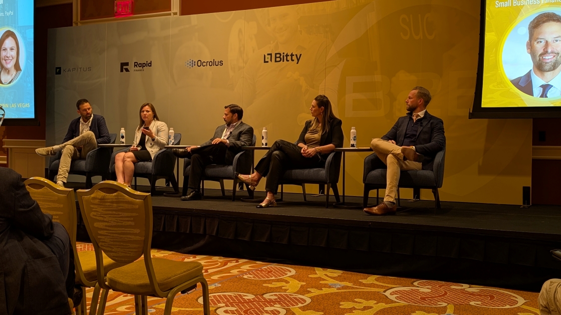 Panel discussion at the B2B Finance Expo 2025